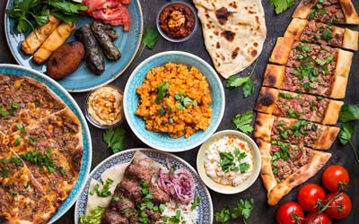 غذای ترکیه ای با مرغ
