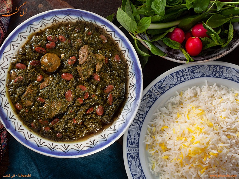 خورشت قورمه سبزی - الی گشت