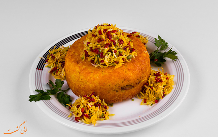 ته چین مرغ ته چین مرغ