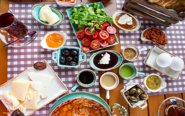 خوشمزه ترین صبحانه های ترکی خوشمزه ترین صبحانه های ترکی