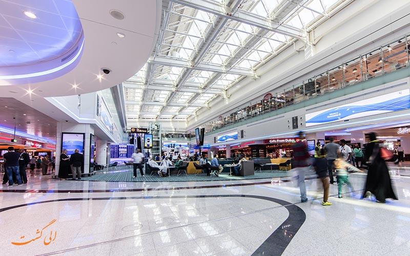 شلوغ ترین فرودگاه جهان - دبی