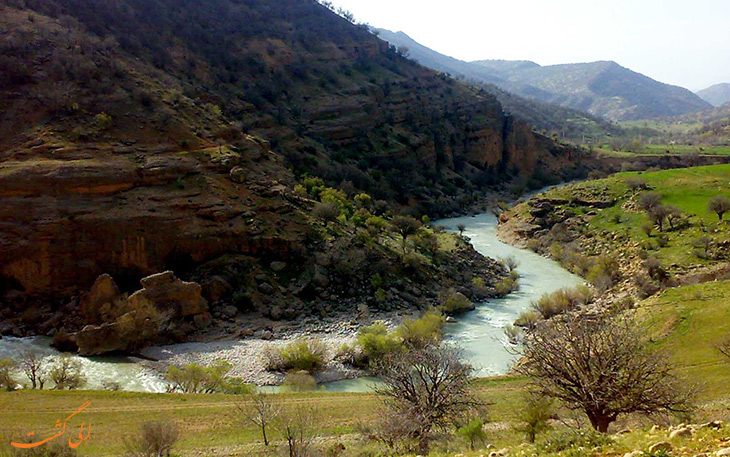 طبیعت روستای قلات در شیراز