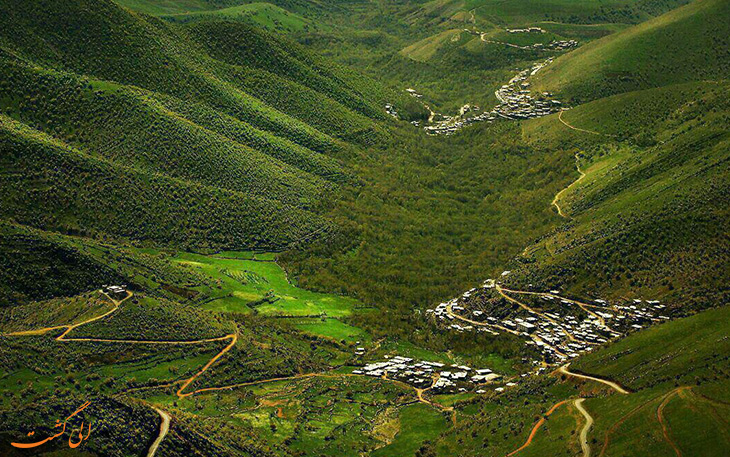 طبیعت روستای هانی گرمله کردستان
