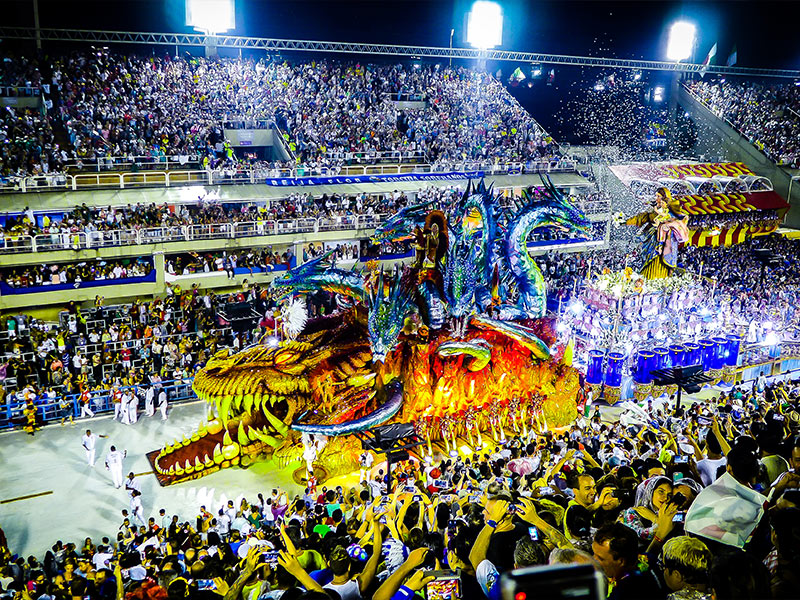 کارناوال ریو در کشور برزیل | بهترین جشنواره های دنیا