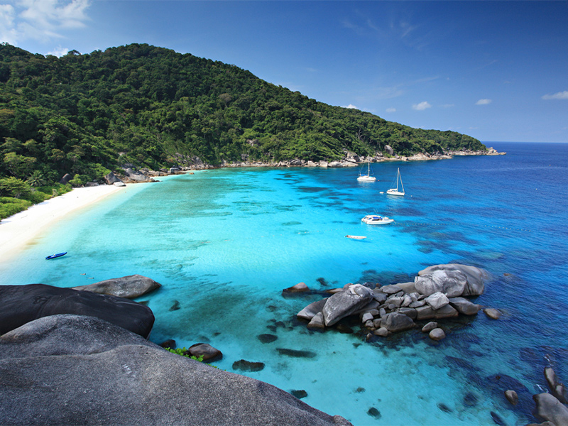 جزایر سیمیلان معروف ترین جاذبه طبیعی تایلند - الی گشت