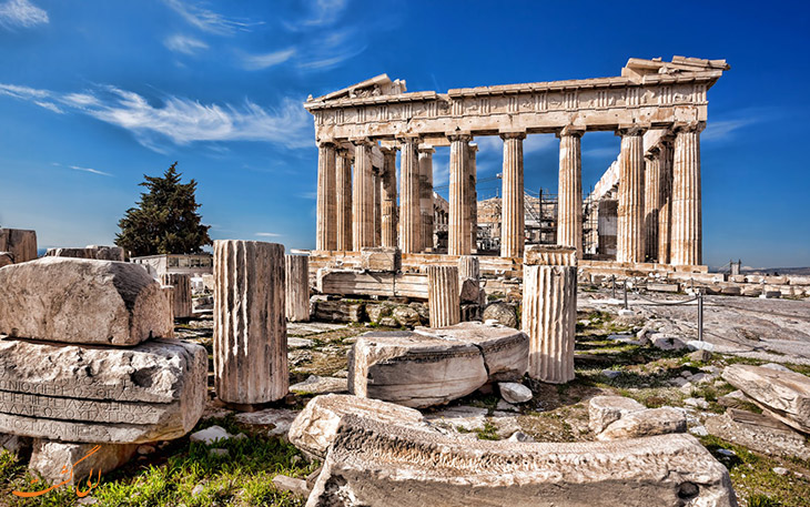 بازدید از جاذبه های یونان