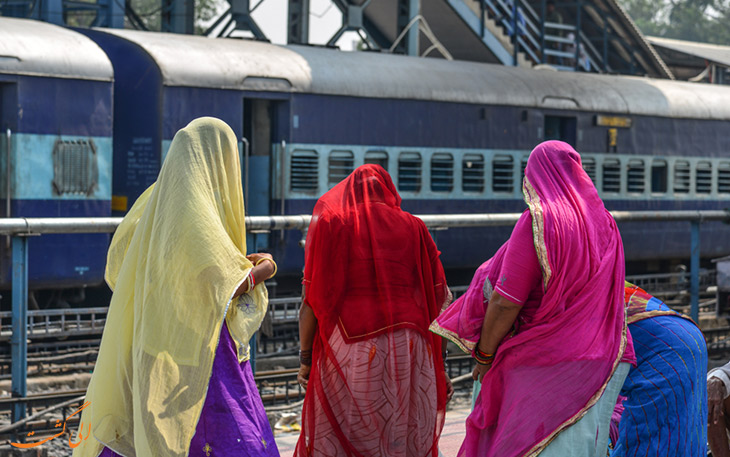 قطار سواری در هند