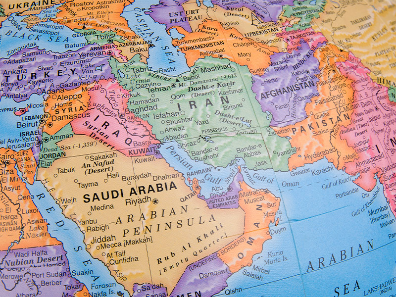 معرفی کشورهای همسایه ایران