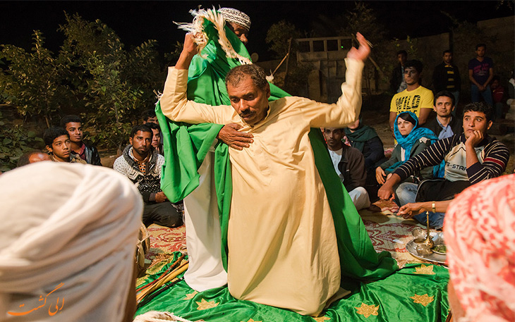 مراسم جن گیری در جنوب ایران