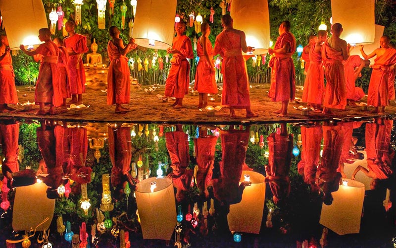 جشن نور تایلند-جاذبه های تایلند
