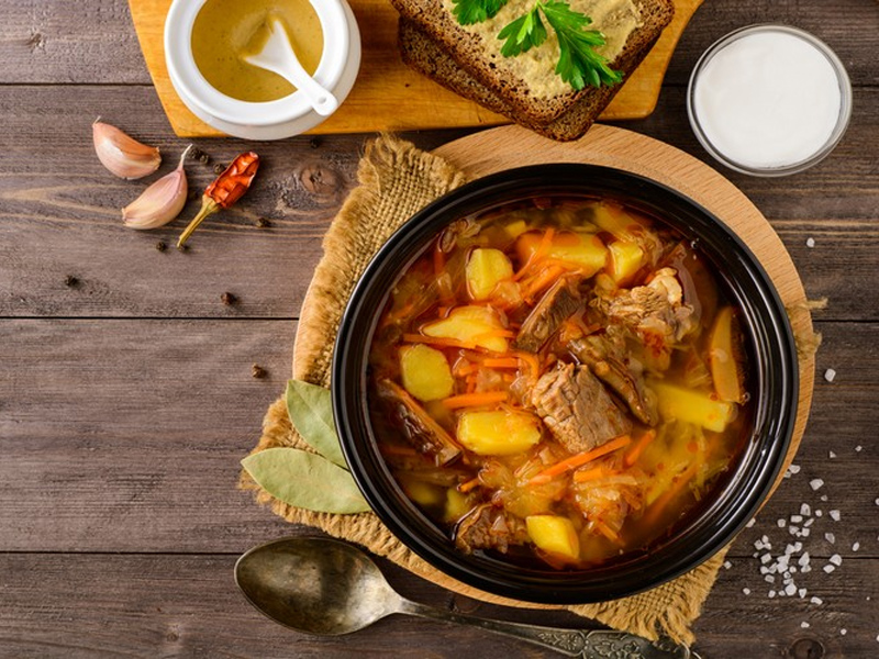 بهترین غذاهای روسیه