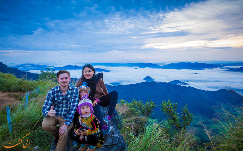 کوه فو چی فاه تایلند