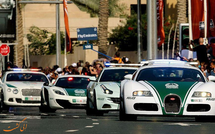 ماشین پلیس های دبی