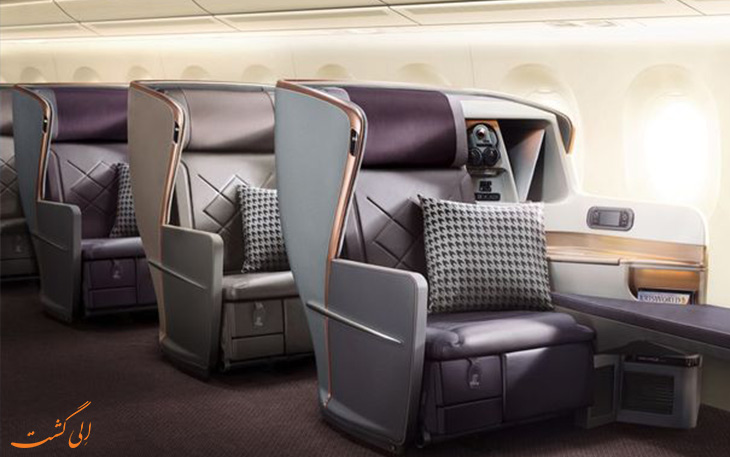 داخل هواپیمای A350