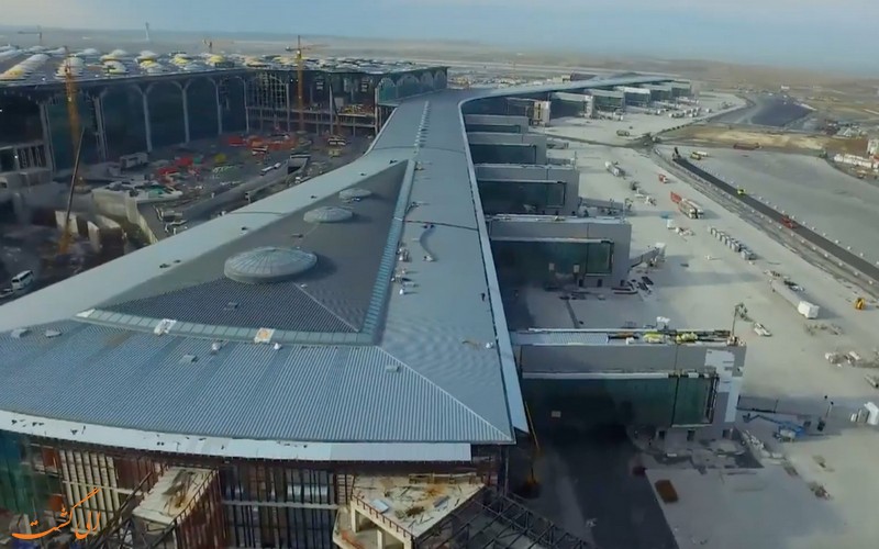 افتتاح فاز اول فرودگاه جدید استانبول
