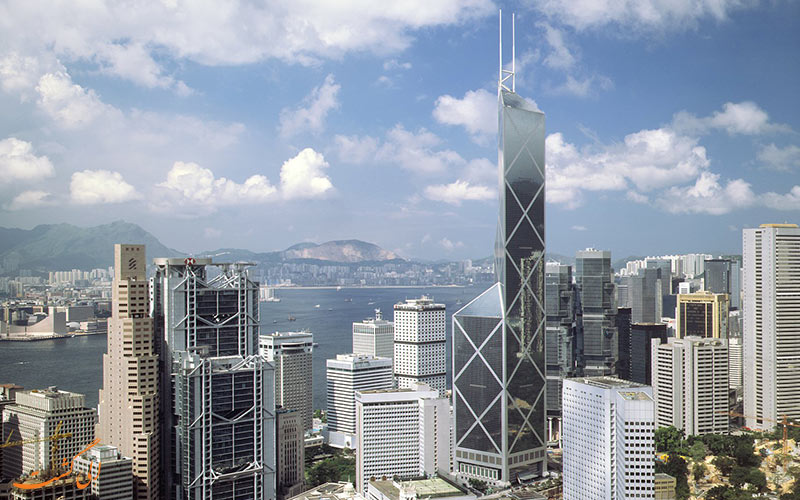 برج بانک چین هنگ کنگ، چین