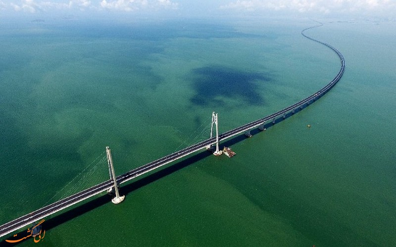 طولانی ترین پل بر روی دریا در چین