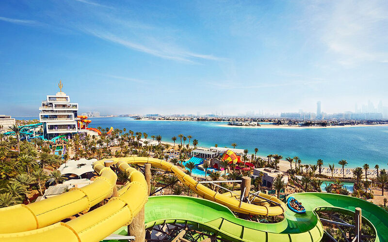 The-Aquaventure-waterpark-of-Atlantis-the-Palm-hotel پارک آبی دبی