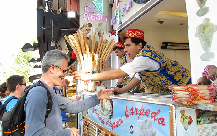 بستنی سنتی استانبول بستنی سنتی استانبول