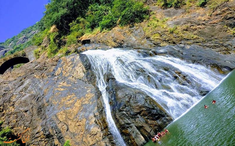 بلندترین آبشار هند در گوا