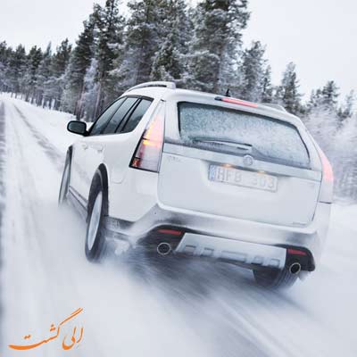 رانندگی در برف و یخ-الی گشت