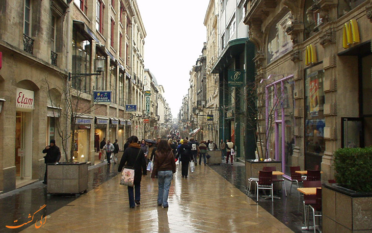 خیابان سنت کاترین در بوردو