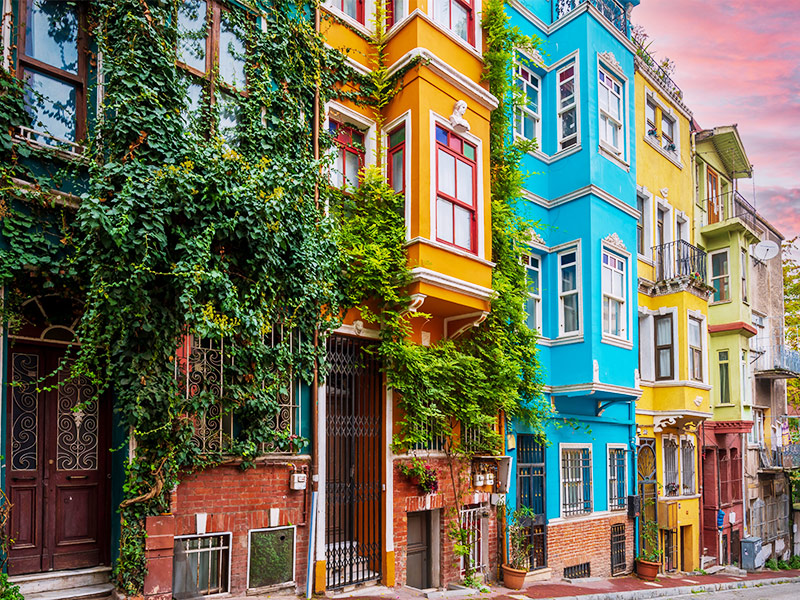 محله های رنگارنگ در استانبول - الی گشت