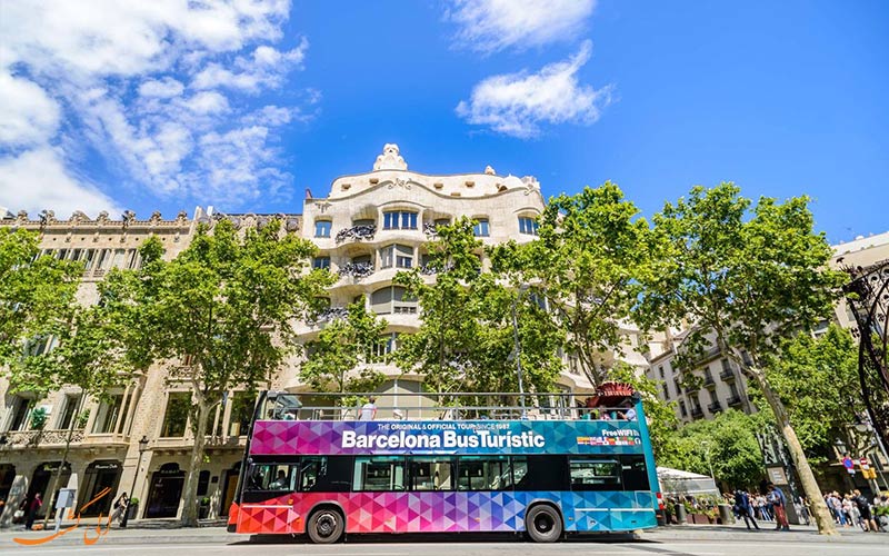 اتوبوس هاپ آن هاپ آف بارسلونا