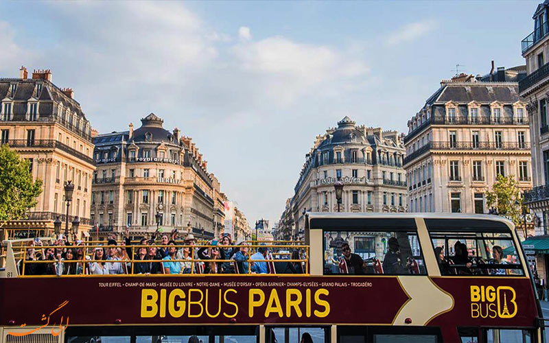 تورهای اتوبوسی پاریس