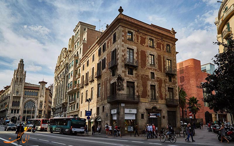 خیابان ویا لائتان درا بارسلونا -شهرهای اسپانیا برای تحصیل