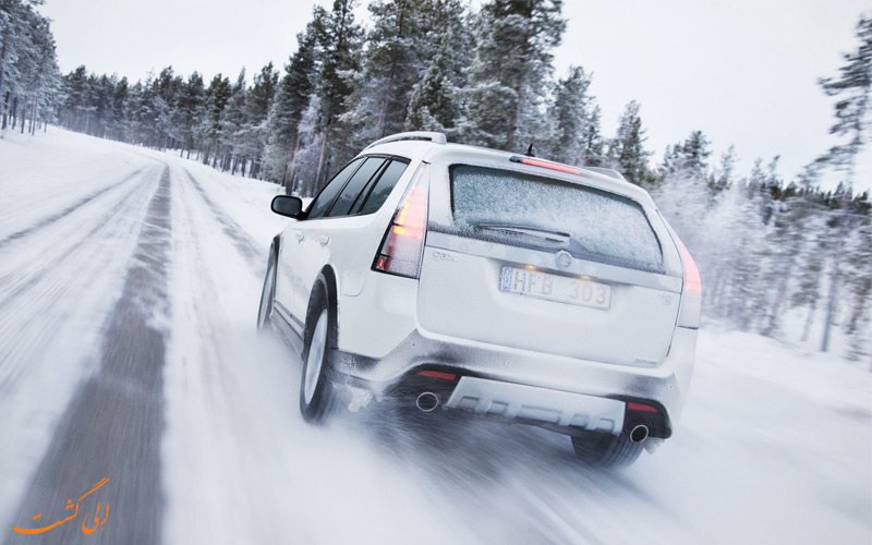 رانندگی در برف و یخ