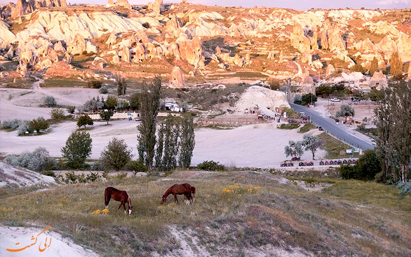 پیاده روی در سفر به کاپادوکیا پیاده روی در سفر به کاپادوکیا