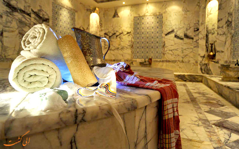 بخش های حمام سنتی استانبول