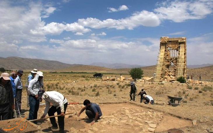 کشف دو ساختار جدید ناشناخته در پاسارگاد