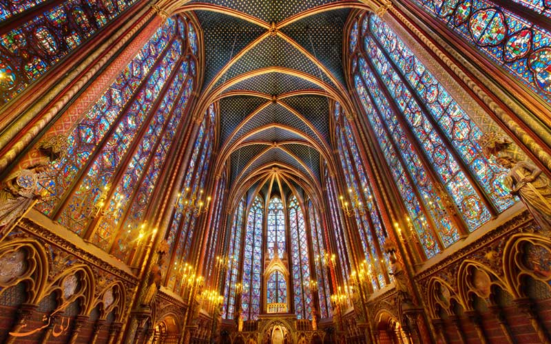 کلیسای سنت شپل، فرانسه | Sainte-Chapelle