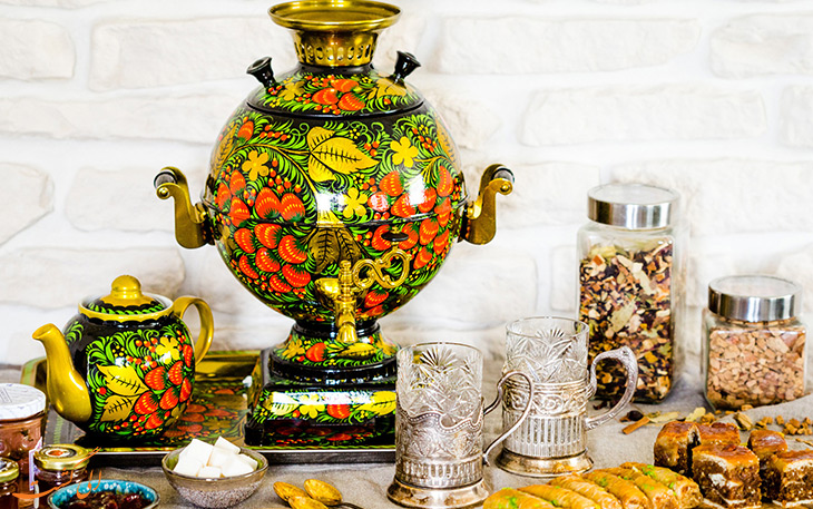 سماور روسی سماور روسی