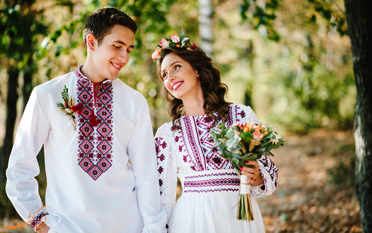 لباس عروس سنتی اوکراین