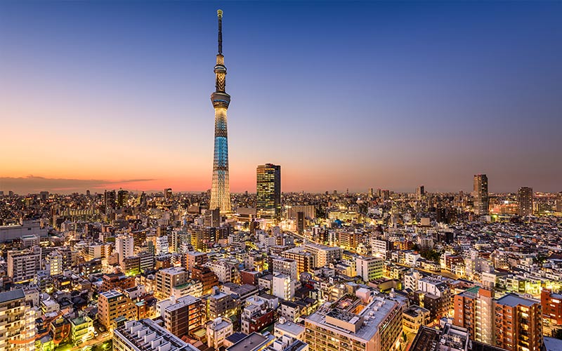 بلندترین برج های مخابراتی-اسکای تری ژاپن