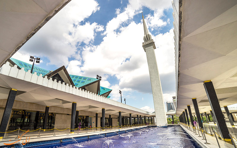 مسجد ملی مالزی در کوالالامپور مسجد ملی مالزی در کوالالامپور