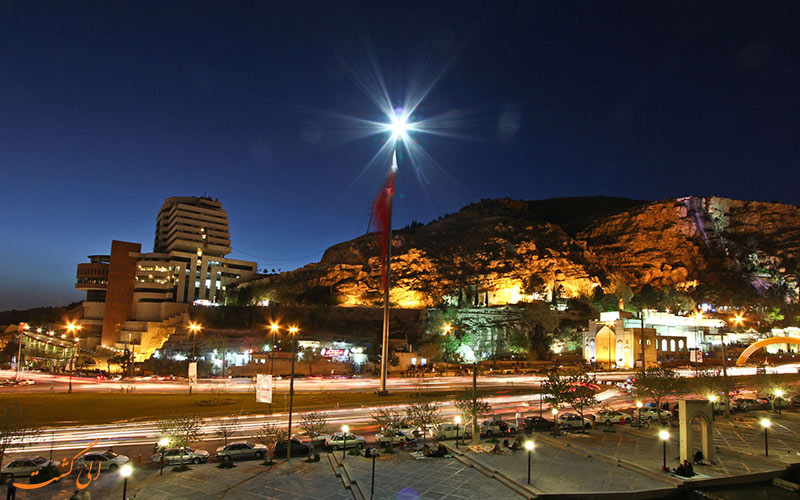 موقعیت جغرافیایی شهر شیراز موقعیت جغرافیایی شهر شیراز