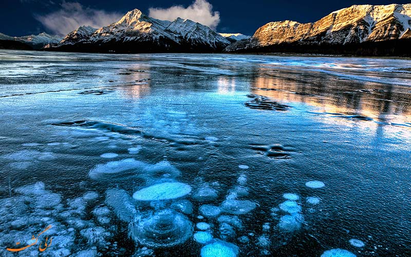 دریاچه ی آبراهام در کانادا | Abraham Lake