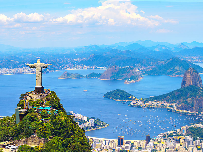 برزیل؛ بزرگترین کشور در آمریکای جنوبی