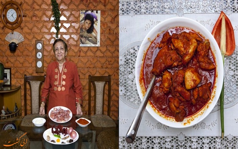 غذای مخصوص مادربزرگ هند