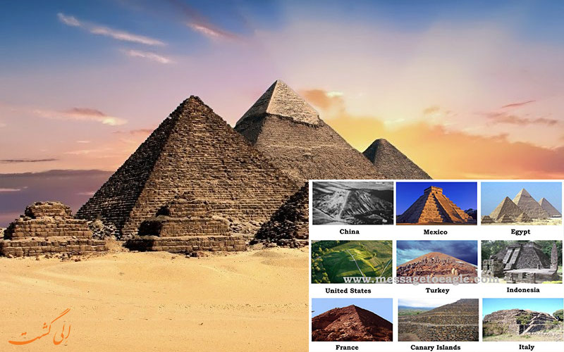 شباهت بین تمدن های باستانی و اهرام مصر