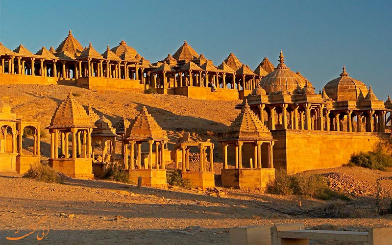 بادا باغ در شهر جیسالمر هند