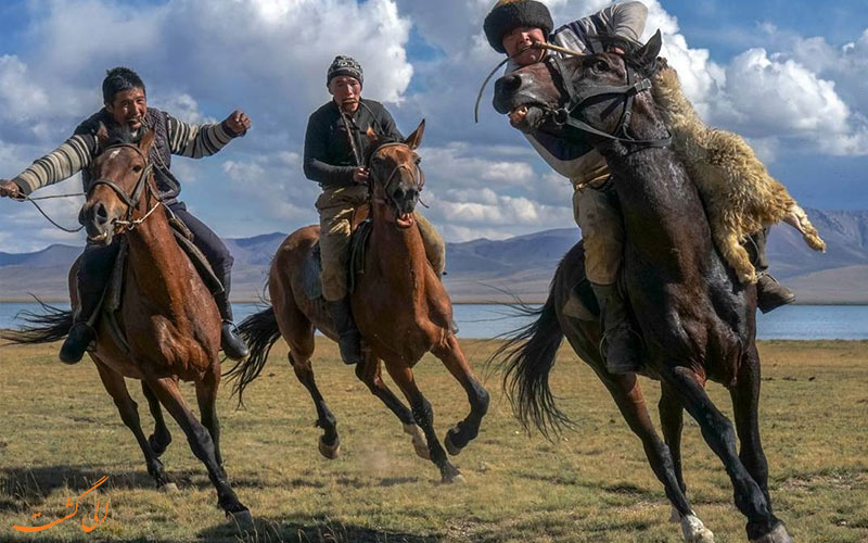 مراسم بزکشی در مغولستان