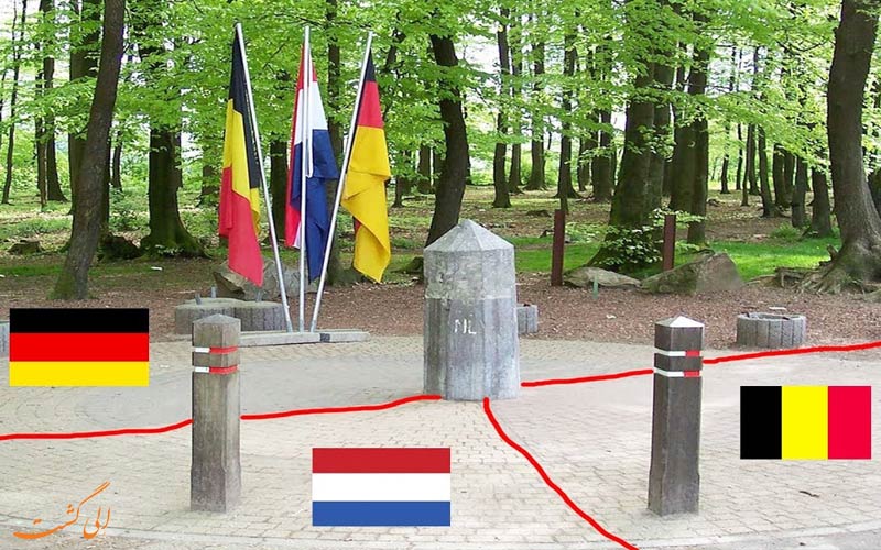 مرز بین کشورهای مختلف