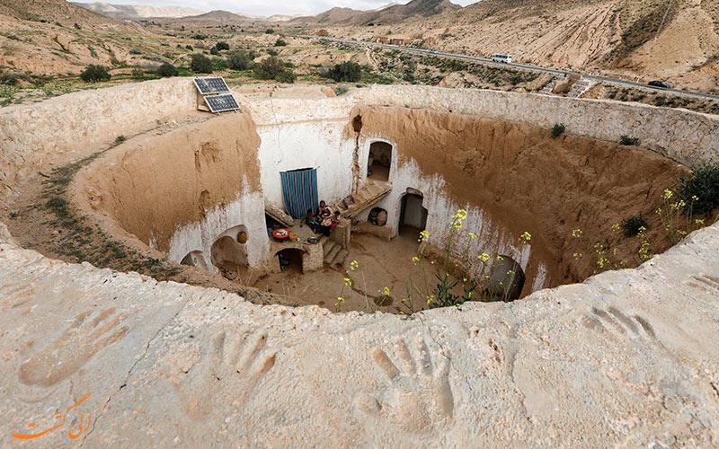 روستای حادج در تونس