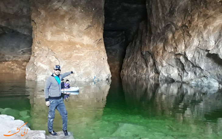 بازدیدکنندگان تونل نمکی گرمساربازدیدکنندگان تونل نمکی گرمسار
