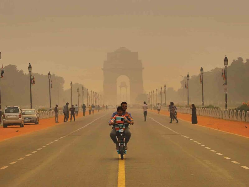 آلودگی هوا در هند - الی گشت